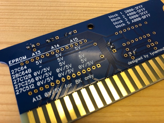 bridges soldered and clipped