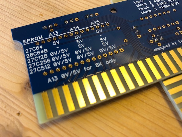 Socket unsoldered backside